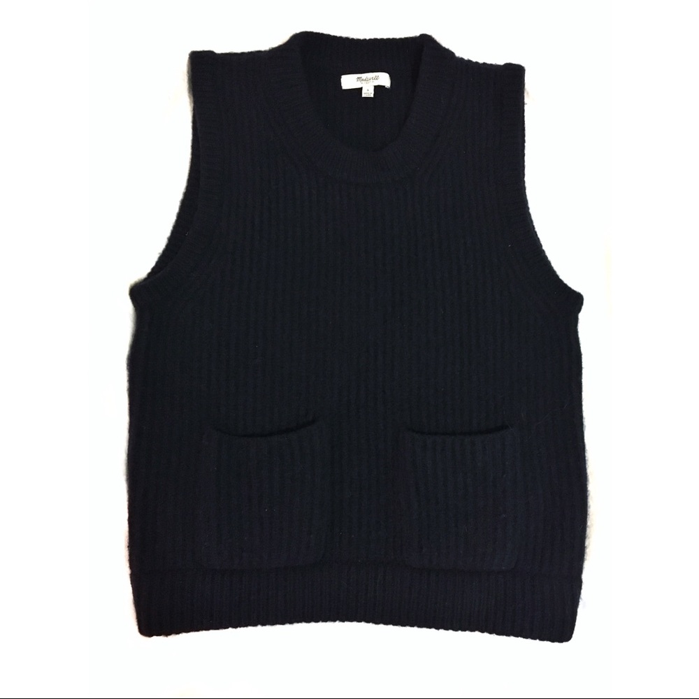 Madewell sweater vest size small